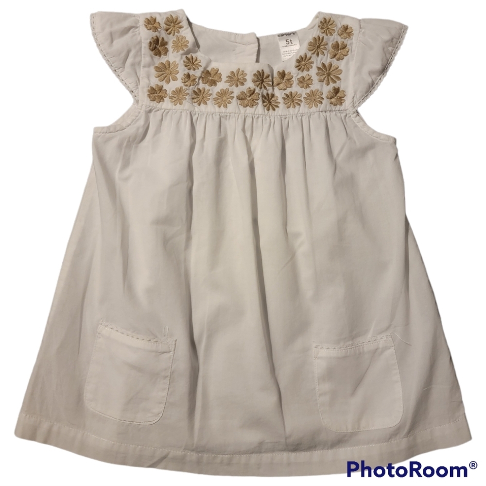 Carter’s Embroidered Dress 5T